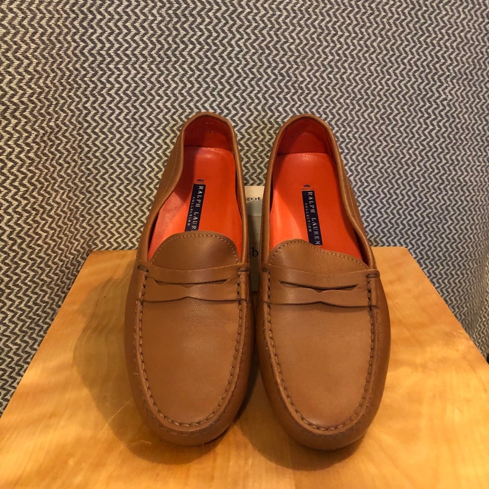 Ralph Lauren Collection Driving Loafers NWOT